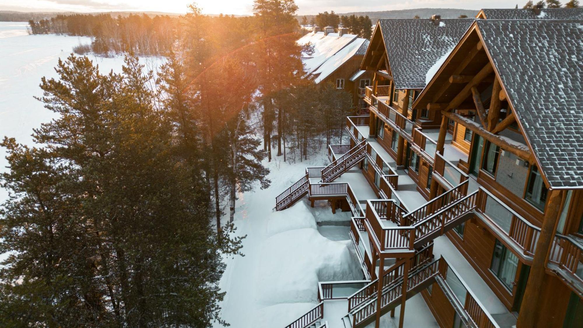 Auberge du Lac Taureau Saint-Michel Exterior foto